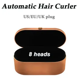 8 Heads Multi-function Hair Styling Device Dryer Automatic Curling Iron Gift Box For Rough and Normal Hairs Curling Irons item