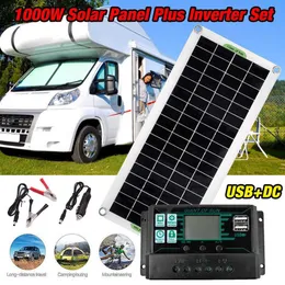 Solar Power Panel Generator Home System Kit Met 3 LED-lampen Lamp