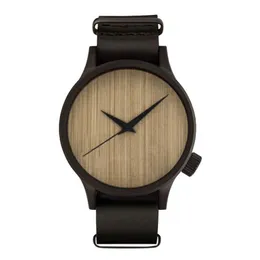 Casual Fashion Wood Watch Men's and Women's Bamboo Luxury Men Business Quartz Wristwatches Clock
