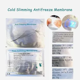 Anti Freeze Membranları 27 * 30 cm 28 * 28 cm 34 * 42 cm Antifreezing Anti-Kriyo Membran Kriyo Soğuk Pad Antifriz Criolipolisis05