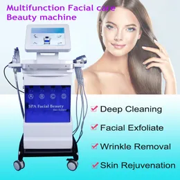 8 in1 hidro dermoabrasão água jato de oxigênio peeling diamante microdermoabrasão máquina facial cuidado de pele rejuvenescimento