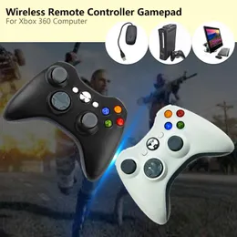 Kontrolery gier Joysticks 2.4G bezprzewodowy pilot gamePad dla komputera Xbox 360 z odbiornikiem komputerowym Microsoft Xbox360 Manette Contro