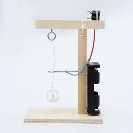 Hemlagad larmteknik Små produktionspusselmonteringsmodell Set DIY Earthquake Alarm Science Equipment