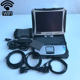 Dla Mercedes Diagnostic Tool MB Star C6 SD Connect Compact 6 Najnowsze S-OFTware Win10 Xentry DTS Monaco Wis Hhtwin w CF-19 Laptop 4G dotykowy