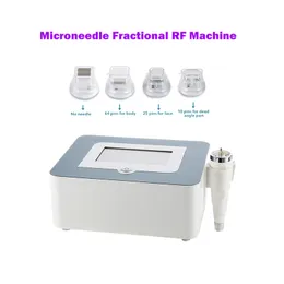 Mini RF Fraktionell Mikroronedle Facial Body Microneedling Machine Face Lift Wrinkle Removal Gold Micro Needle Scar Ta bort nålsystem