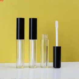 50 pcs 2ml DIY Lip Gloss tubo vazio plástico lipgloss recipientes com varinha para a base gel petróleo bálsamo em massa embalagem cosméticabod