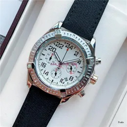 Orologio sportivo da uomo con cinturino in nylon per uomo, tutti i quadranti, cronografo al quarzo, orologio analogico impermeabile montre de luxe di alta qualità