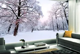 Papel de parede 3d para quarto, mural personalizado, imagem 3d, este-norte,  tigre, inverno, neve, pintura, foto, murais, parede