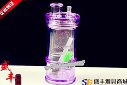 Free shipping wholesale Hookah - Acrylic water-saving Hookah Hookah [bamboo], color random delivery