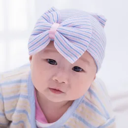 Newborn Hospital Headwear Beanie with Bow Hat Shower Gift CN Warehouse Birthday Party Hat DOM106233