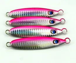 Ny ankomst 9cm Deep Sea Fishing Lure Lead Fish Jig 60g 2.2oz Lead Head Fish Metal Lure Hard Bait utan krok Bly Fiske Lure