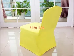 Colorful Brief stylechair cover thicken elasticity chair cover for wedding banquet hotel