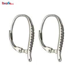 Beadsnice Genuine 925 Sterling Silver Lever Back Ear DIY Drop Earring French Earring Hook Jewelry Making ID36587