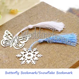 FREE SHIPPING+20pcs/lot!Hollow Out Snowflake Bookmark Bridal Shower, XMAS Gifts,wedding favors, winter theme party favors