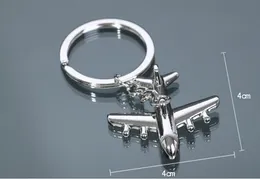 Металлический металлический малый плоскость цепочка / ключ -кольцо / кольцо с ключом 3D модель самолета клавиша Keyfob Battleplane истребитель и истребитель для боевых платеж