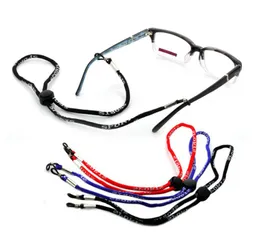 Регулируемые очки держатель нейлон шнур очки шеи спортивный ремень строка черный/красный/синий / коричневый 48 шт. / лот Бесплатная доставка