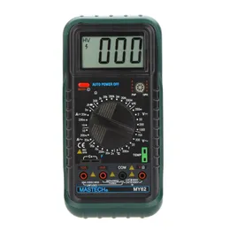 Freeshipping Handheld Digital Multimetr DMM W / Tester Tester Pojemność HFE Multimetro Megohmeter