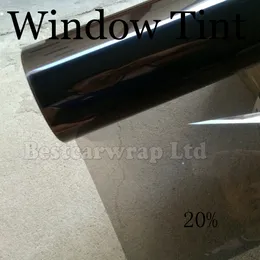 VLT 25% Wiindow Tint Film słoneczny Film słoneczny Wysoka oporność na izolację cieplną UV Film dla ochrony szkła samochodowego Rozmiar 1,52x30m 4,98x98 stóp