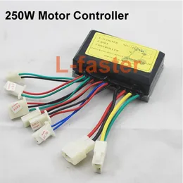 24V 250W Electric E-Scooter Bike Parts Motor Controller Speed Controller for scooter mini bike 250W Brushed Motor Controller