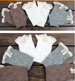 2015 Lace button Boot Cuffs knit boot topper lace trim faux legwarmers - lace cuff - shark tank leg warmers 9 colors #3739