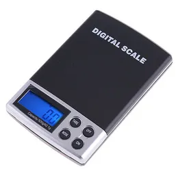 Mini Jewelry Diamond Digital Scales Electronic Balance Digitale Weegschaal 500G 1000G 2000G 0.1g Gram 100pcs / lot DHL FedEx Gratis snel