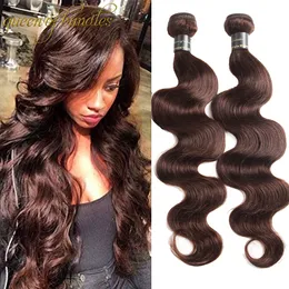 3 buntar 100g / st Body Wave Hair Weaves Brasilianska Peruanska Malaysiska Virgin Hair Weave Billiga Remy Brasilianska Human Hair Extensions