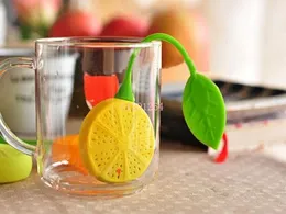 500pcs/lot Cute Lemon Silicone Tea Leaf Herbal Infuser Maker Filters Infuser Strainer Teabag,500pcs/lot