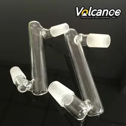 Glass Dropdown Adapter 10 Styles Female Male 14mm 18mm Drop Down Adapters For Recycler Oil Rigs Hookahs Bong