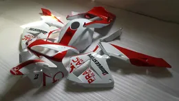 注入フェアリングボディキットホンダCBR600RR 03 04 CBR 600RRボディワークCBR 600 RR F5 2003 2004 Pramac Red White Fairingsセット+ギフト！