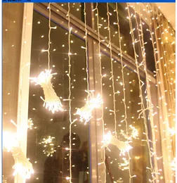 8M*4M 1024LEDS Icicle String Curtain Lights Christmas xmas Fairy Lights Outdoor Home For Wedding/Party/Curtain/Garden Decoration