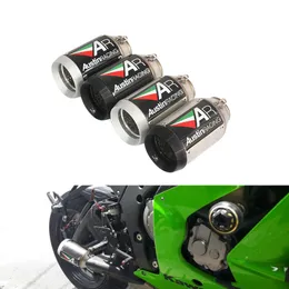 51 MM Inlet 160 MM Length AR Universal Motorcycle Exhaust Pipe Slip On Dirt Street Bike Motorcycle