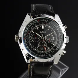 トップブランドメンズウォッチJaragar Mechanical Automatic Watch Ristwatches JR40