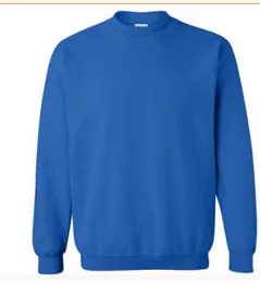 Felpe con cappuccio da uomo Felpe da uomo Pullover casual semplici Tinta unita O-collo Allentato Maniche lunghe Autunno Primavera Top Abbigliamento maschile