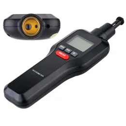 Wholesale-Digital Laser Tachometer Tach RPM Tester Handheld Motor Electrical Machine Rotate Speed Meter Wide Measuring Range 2-99999RPM