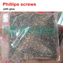 1.4 x 3.5mm / 1.4 x 4.0mm With Glue Metal Phillips Screw for Samsung S4 S3 S2 note2 note1 i9500 i9300 i9100 Phone Screws 10000pcs/lot