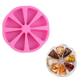 1PC Round Silicone Cake Mold 3D Chocolate Muffin Cupcake Candy DIY Fondant Decorating Tools 210423