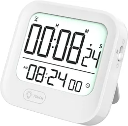 Pomodoro Intervall-Timer, Countdown-Uhr, Tomaten-Stoppuhr, weiße Hintergrundbeleuchtung