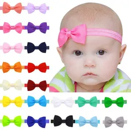 Children's bow headband Elastic headbands mix order fashion head band