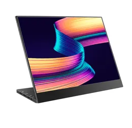 4K Portable Monitor 15.6 "Auto Obróć ekran dotykowy UHD 3840x2160 USB C TouchScreen Laptop MacBook Drugi wyświetlacz LCD