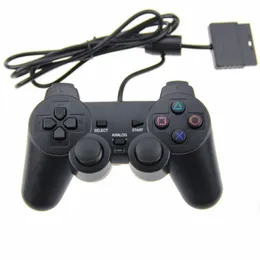 PS2 Controlador com fio Gamepad Manette para Playstation Dualshock 2 Joystick Controle Mando Mando Controlador de Jogo Console