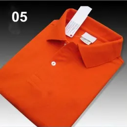 Mens Polo Shirt Etichetta da ricamo Uomini Hommes Classic Business Casual Top TEE PLUS Big Cappellino in cotone traspirante