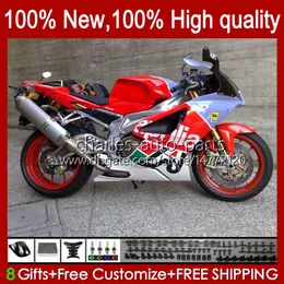 Moto Bodys dla Aprilia RSV1000R Mille RV60 RSV1000 R RR 04-06 Bodywork 11No.75 RSV-1000 RSV1000RR 04 05 06 RSV 1000 R 1000R 1000RR 2004 2005 2006 Zestaw do błonnika fioletowy czerwony