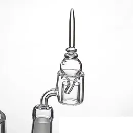 2022 Neue fette Glas-Vergaserkappe Smoke mit Dabber-Außendurchmesser 23,5 mm, passend für 25 mm Quarz-Banger-Nagelkuppel für Wasserbong-Dab-Rigs
