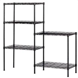 Changeable Assembly Floor Standing Carbon Steel Storage Rack Blacka17 a47 a54