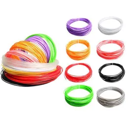 2021 Use For 3D Printing Pen 100cmx1.75mm PLA material Filament Non toxic and odorless 3 d Printer Materials For Kid Drawing Toys