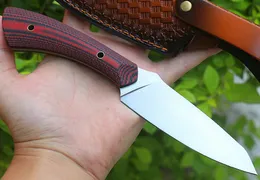 Special OfferOutdoor Survival Straight Hunting Knife D2 Satin Blades Full Tang G10 Handle Fixed Blade Knives With Kydex