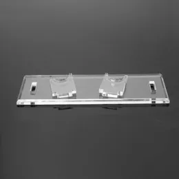 Hakenschienen Acryl-Lichtschwertständer Stabile leichte transparente schwarze Basis Abnehmbarer Displayhalter TS2 Home Storage Organ307n