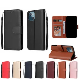 Moda PU Leather Wallet Case dla iPhone 13 Pro Max 2021 Mini 12 11 XR XS 8 7 6 Samsung Galaxy S21 FE Ultra Plu Photo Cards Slot Ramy