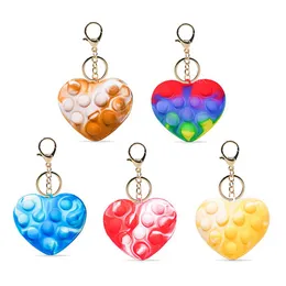 Love vent ball decompression puzzle toy press ball 3D heart-shaped bouncy
