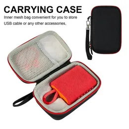 Storage Bags Shockproof Hard Travel Bag For JBL GO3 Bluetooth Speaker Dust-proof Case 360 Degree Zipper